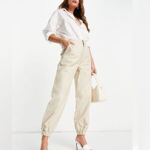 ASOS genuine leather pants